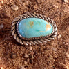 Royston Highgrade Turquoise and Sterling Silver Ring 6.5