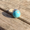 Blue Moon Highgrade Turquoise and Sterling Silver Ring 6