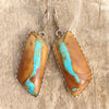 Royston Highgrade Ribbon Turquoise Earrings