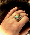 Royston Boulder Turquoise and Sterling Silver Ring 8