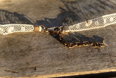 Vintage Lace Golden Heirloom Necklace