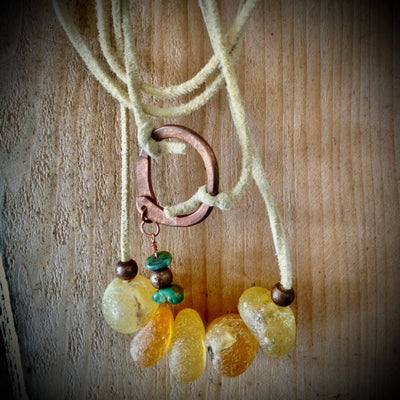 Amber Africa Necklace